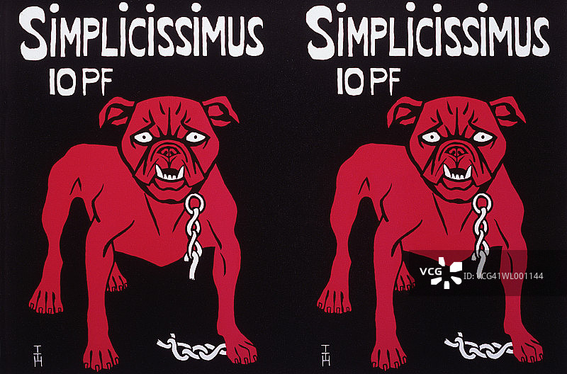 Simplicissimus—讽刺周刊图片素材