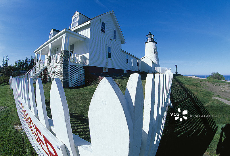 建筑和灯塔图片素材