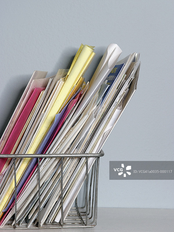 一叠纸张图片素材