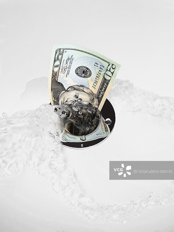 20美元流失图片素材