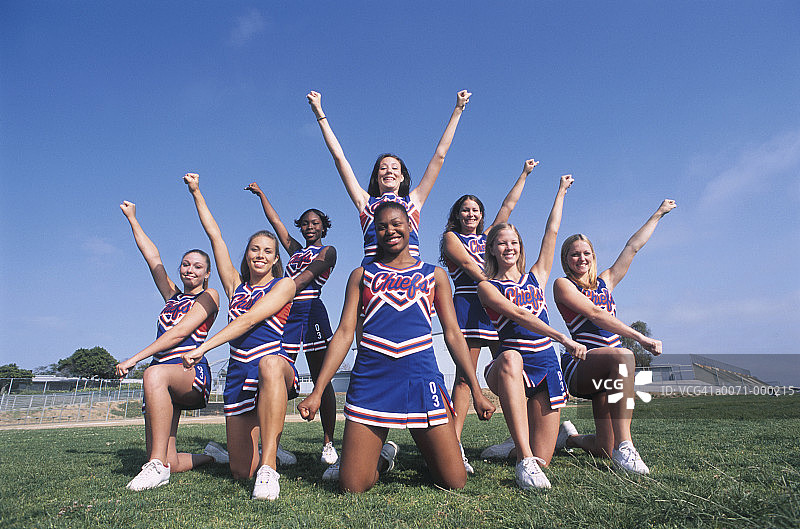 啦啦队员图片素材