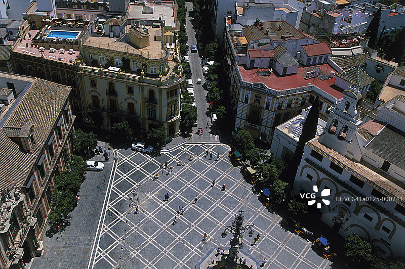 洛斯雷耶斯圣女广场图片素材