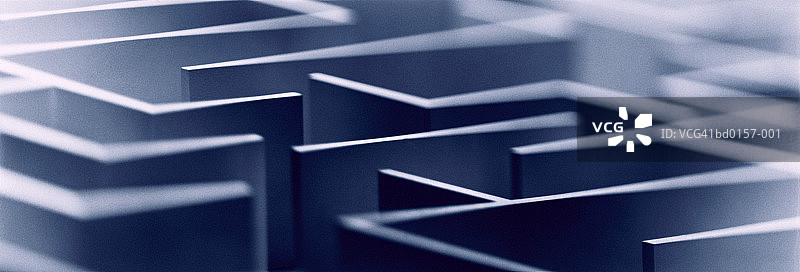 迷宫游戏特写（黑白）图片素材