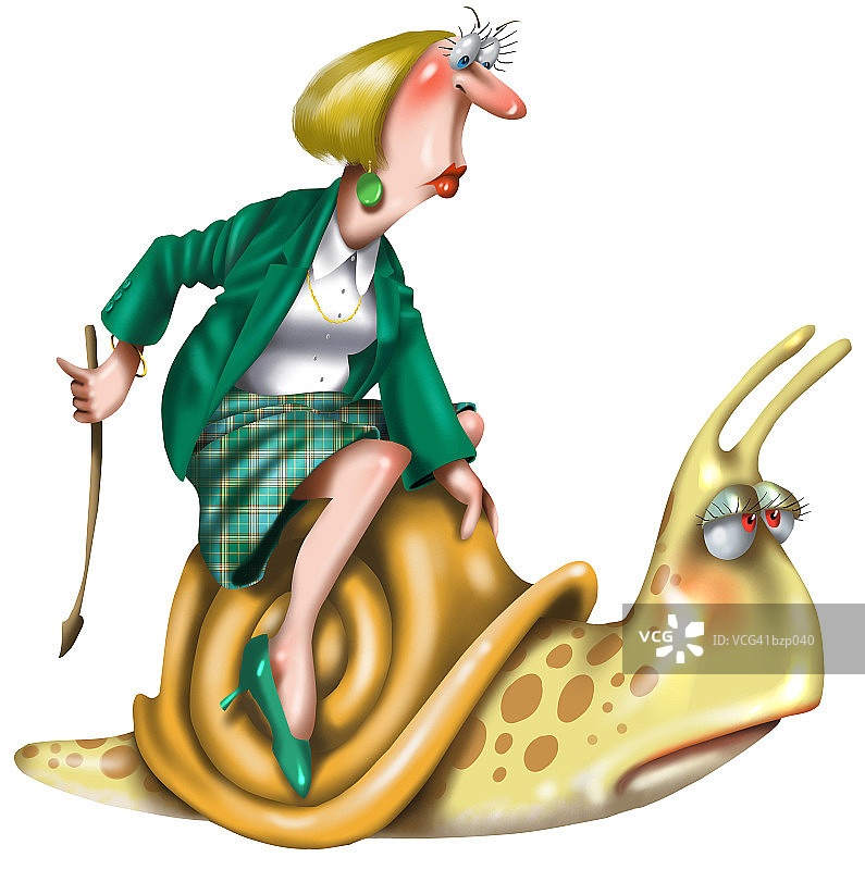 以蜗牛的速度移动图片素材