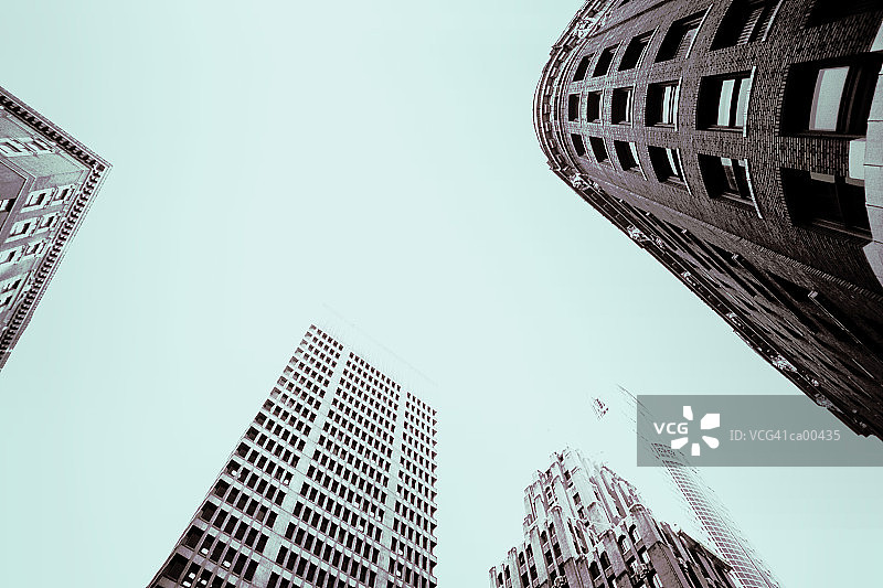 史密斯塔与罗伊斯塔大厦，美国华盛顿州西雅图图片素材