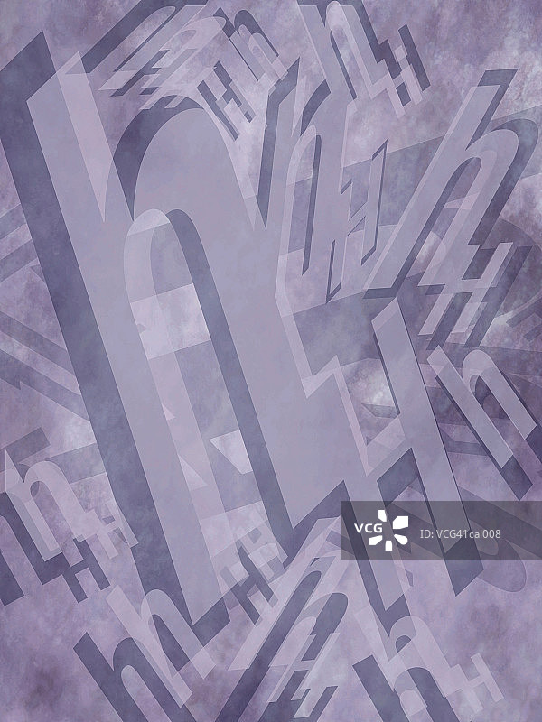 紫色字母H图片素材