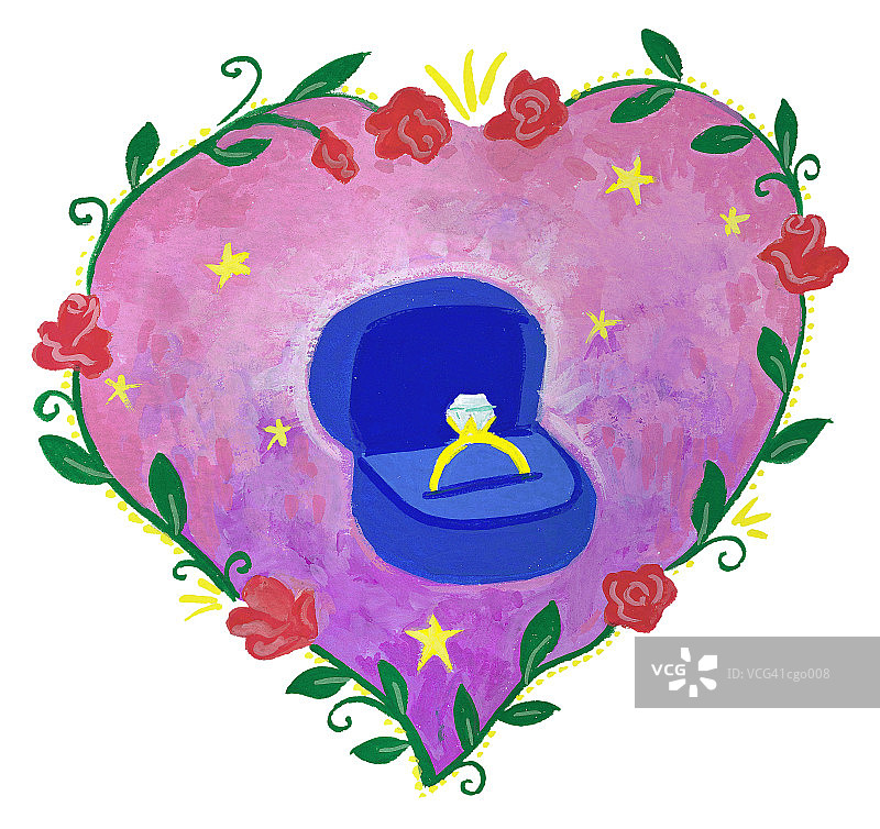 订婚戒指图片素材