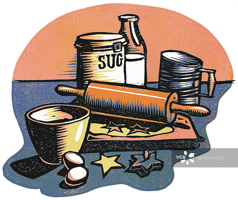 制作曲奇图片素材