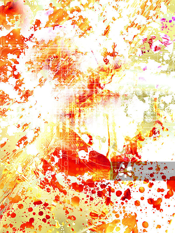 抽象彩色数字生成图像图片素材