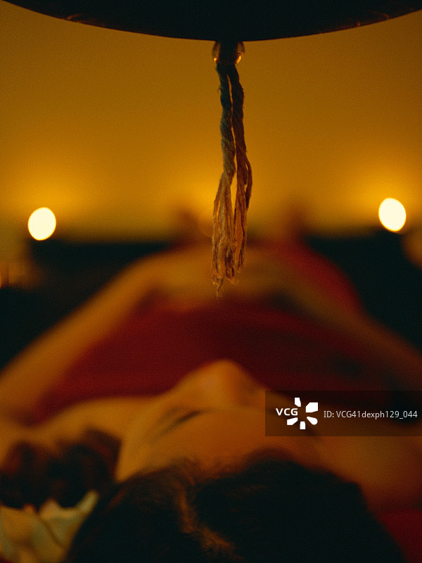 女人接受水疗护理图片素材