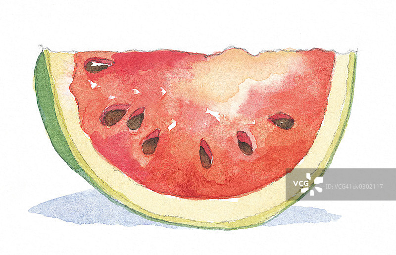 西瓜切片图片素材