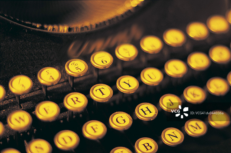 打字机键盘图片素材