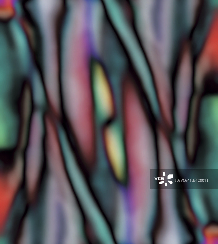 粉色和蓝色与黑色边缘的抽象拼贴图片素材