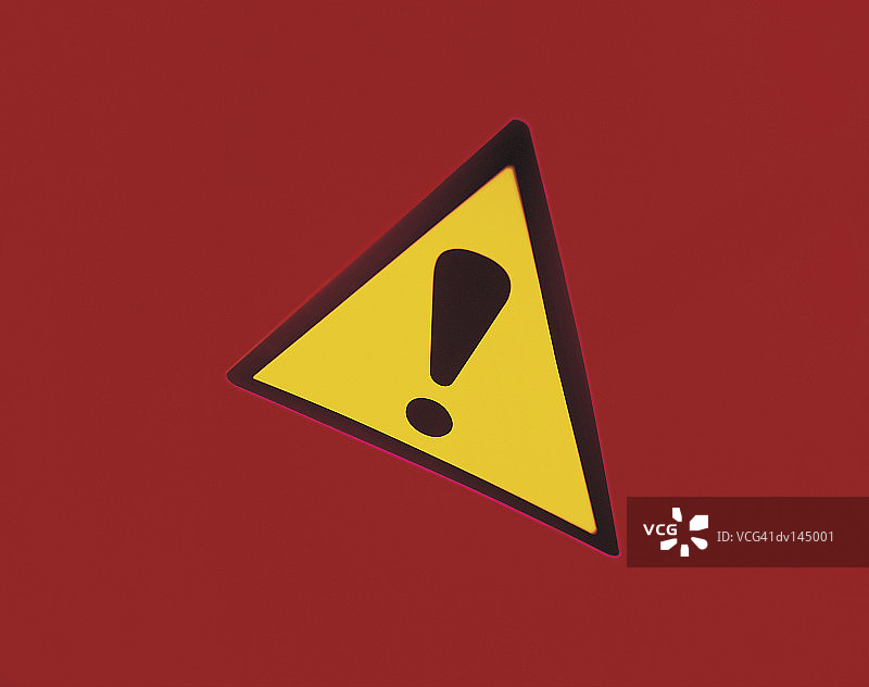 带有感叹号的警告标志图片素材