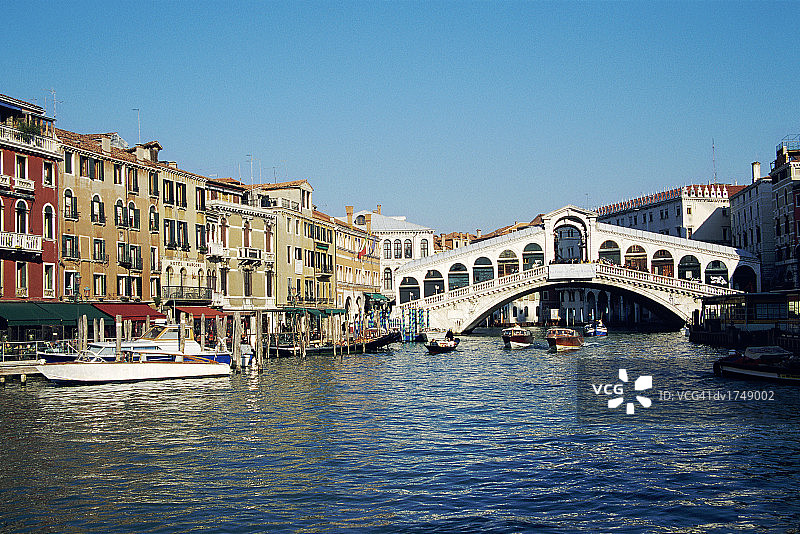 意大利威尼斯里亚托桥图片素材