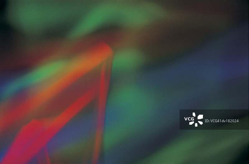 模糊光线的抽象光谱图片素材