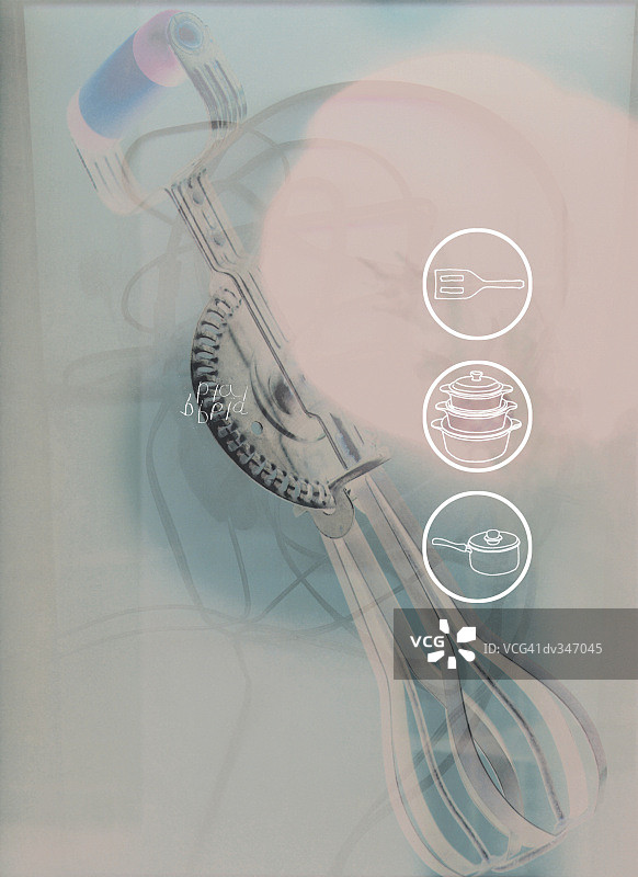 全副武装准备烹饪图片素材