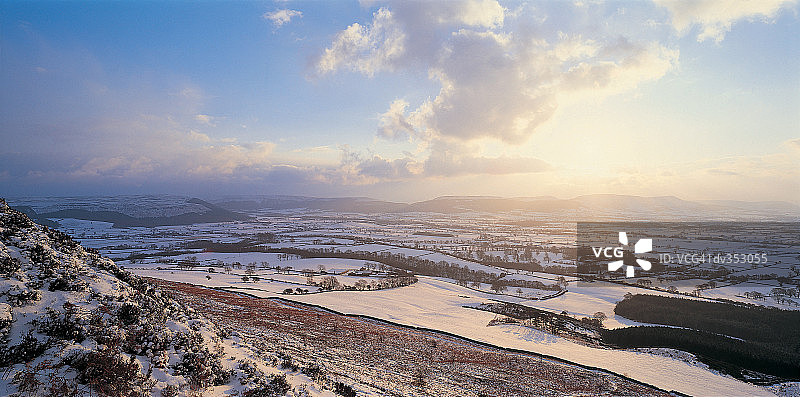 雪 Countryside图片素材