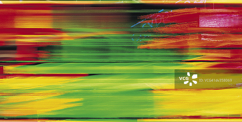 亮绿色、红色和黄色抽象背景图片素材