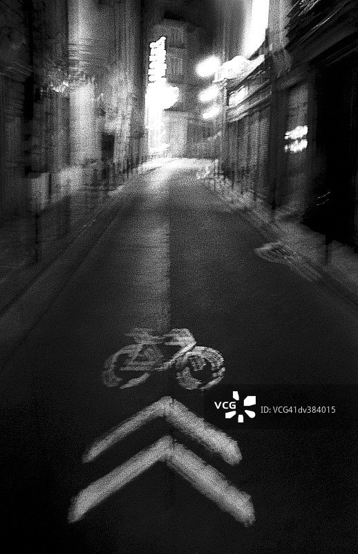 自行车道图片素材