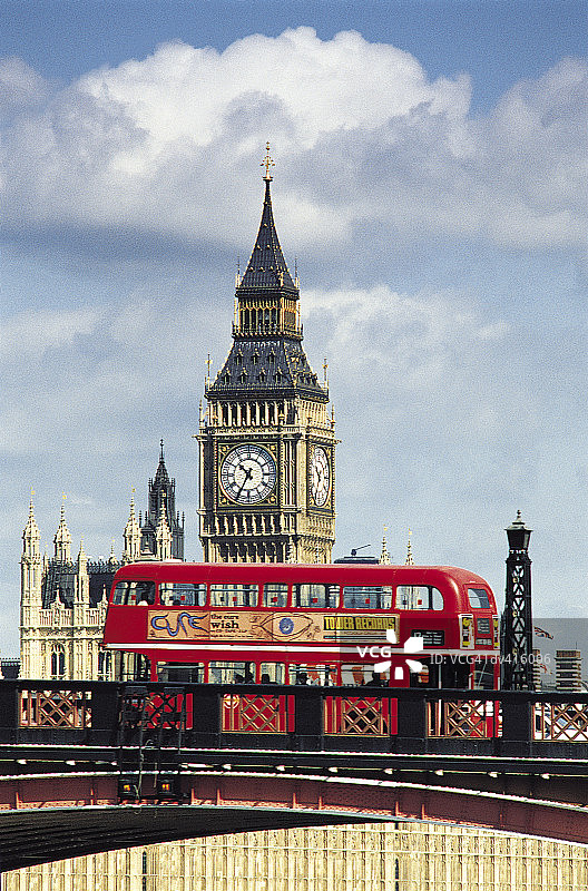 英国伦敦大本钟图片素材