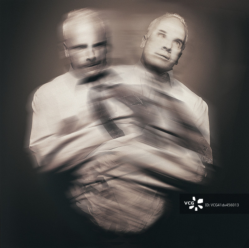 穿紧身衣的商人图片素材