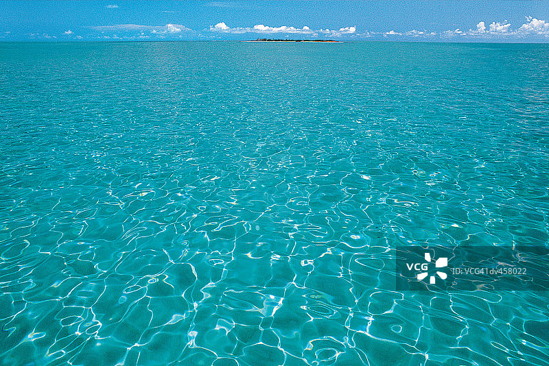 加勒比海多巴哥岛礁图片素材
