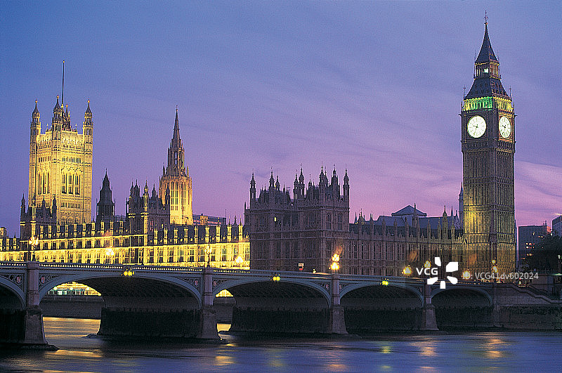 英国伦敦议会大厦图片素材