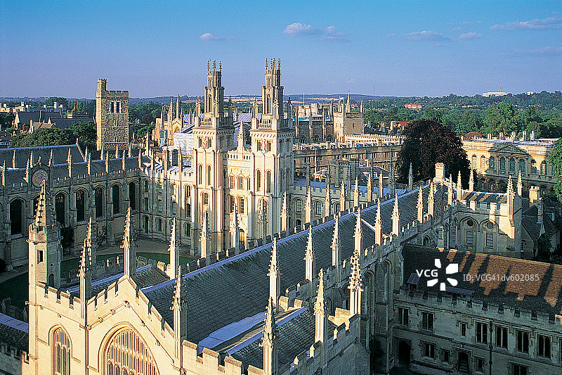 英国牛津大学图片素材