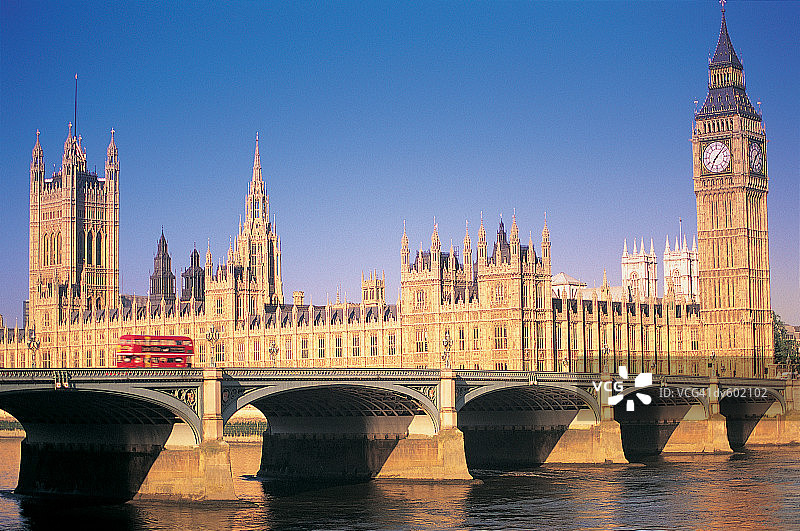英国伦敦议会大厦图片素材