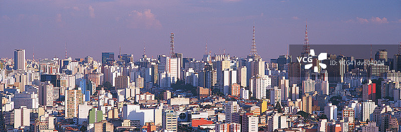 巴西圣保罗天际线图片素材