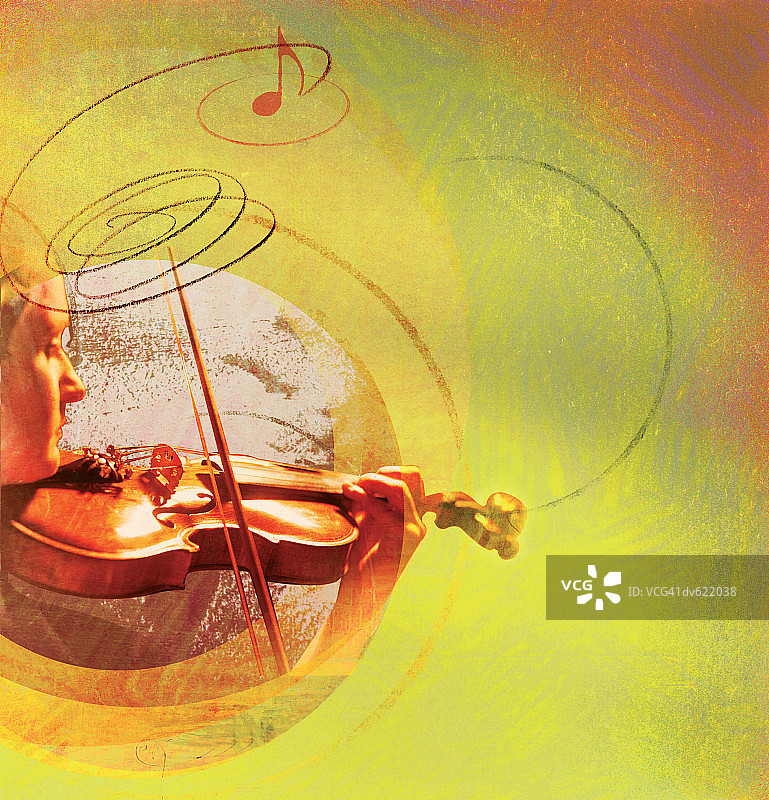 小提琴家图片素材