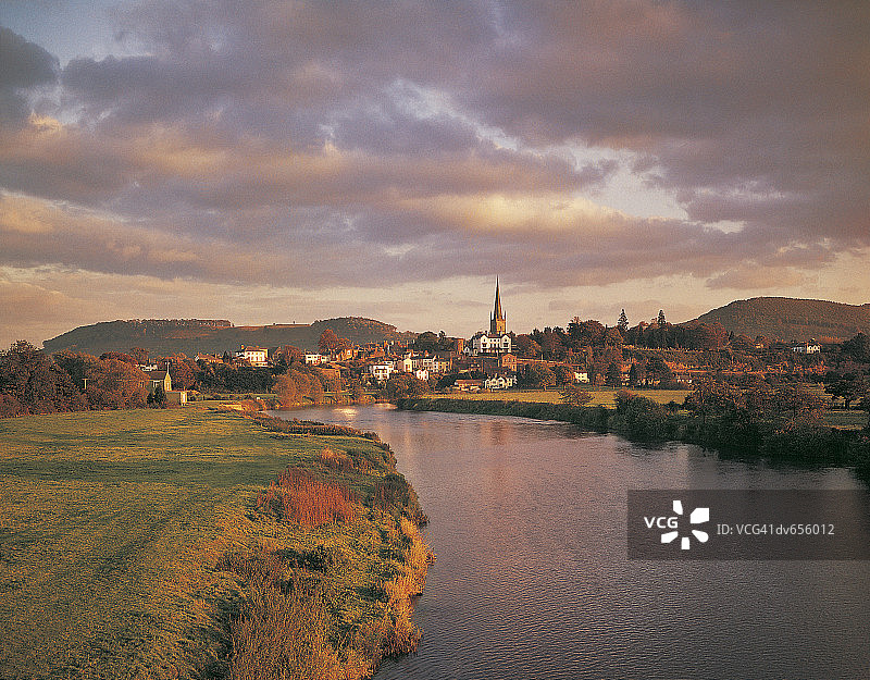 罗斯-昂-怀，赫里福德郡，英格兰图片素材