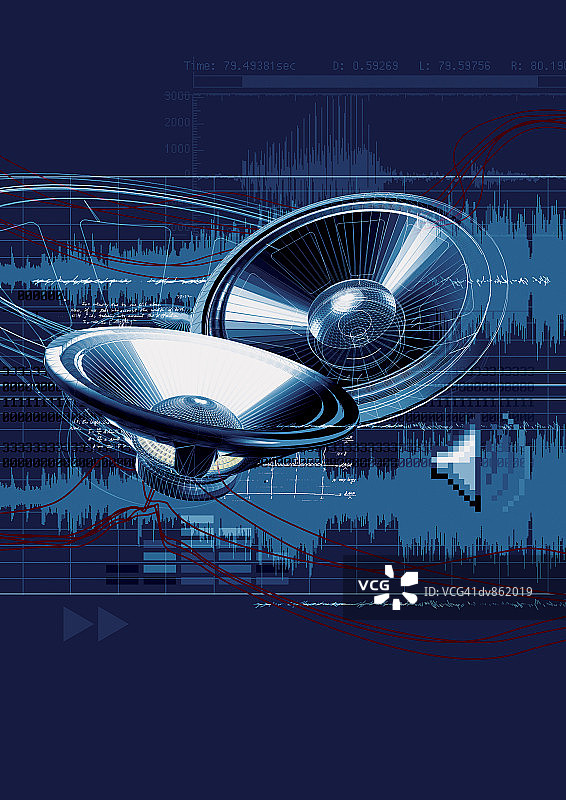 数字设计音乐音箱图片素材