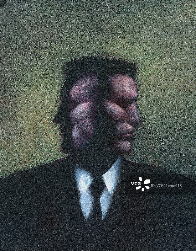 双面人图片素材