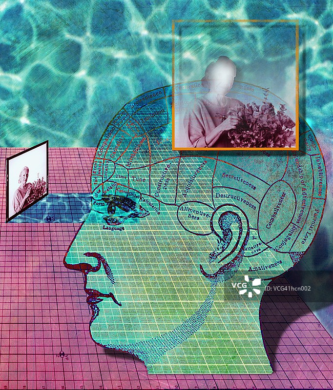 记忆丧失与阿尔茨海默病图片素材