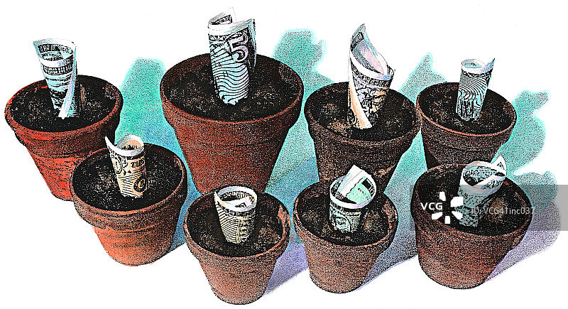 金融增长图片素材