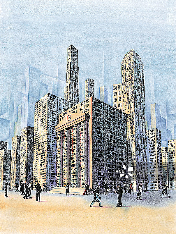 金融大厦图片素材