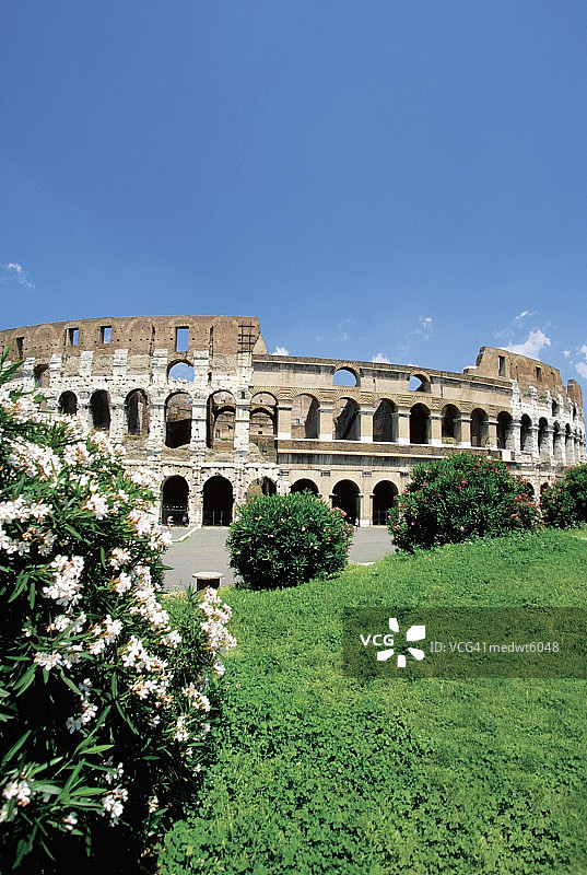 意大利罗马的圆形大剧场图片素材