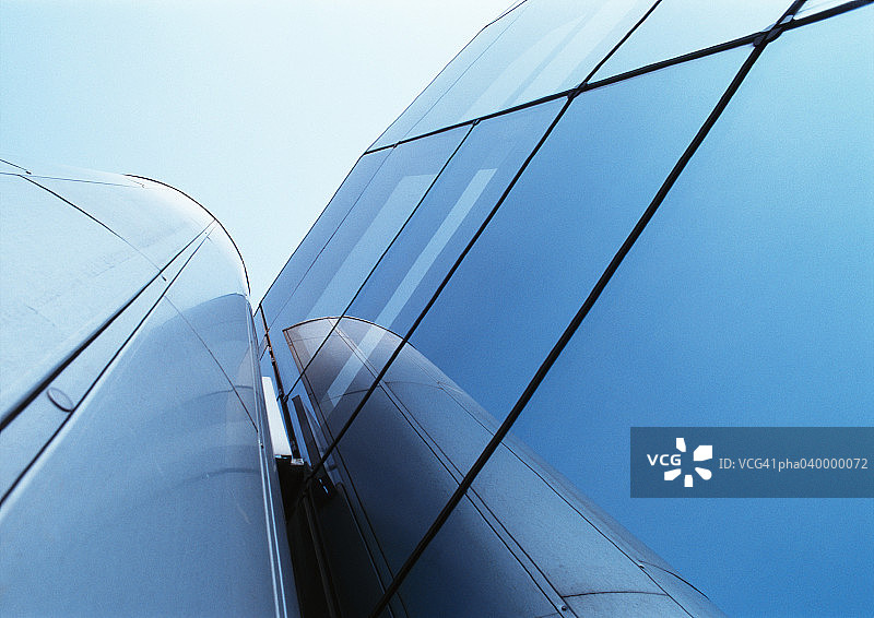 建筑外立面低角度视图图片素材