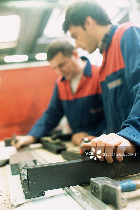 工人和学徒图片素材