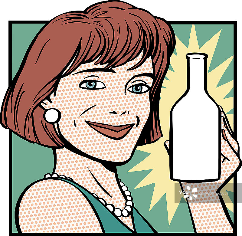 女人代言产品图片素材