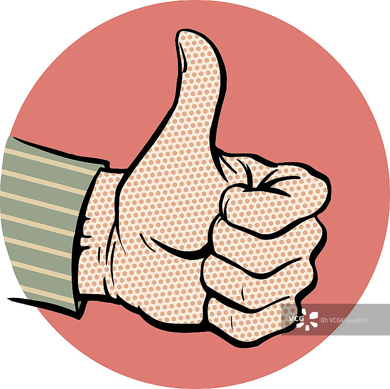 竖起大拇指图片素材