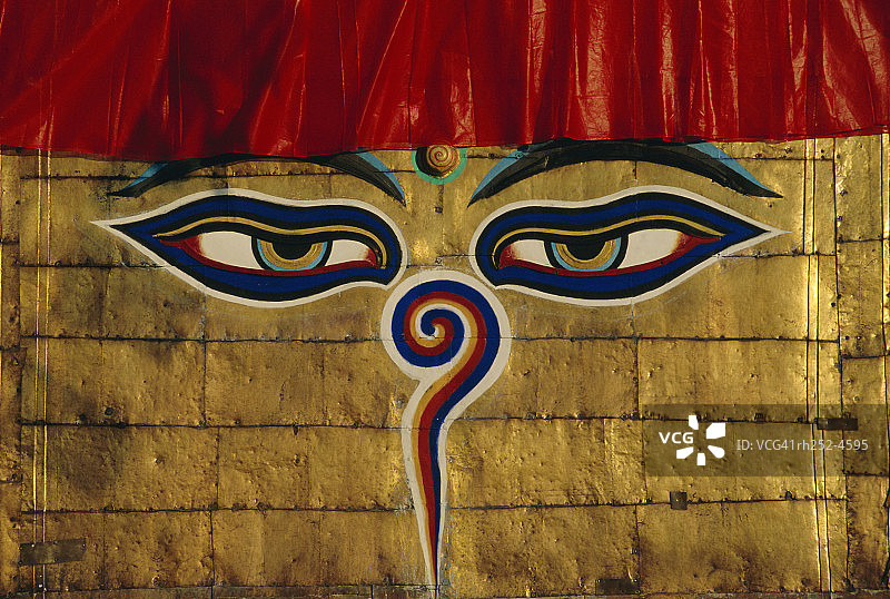 斯瓦扬布纳特佛塔（猴庙），尼泊尔加德满都图片素材