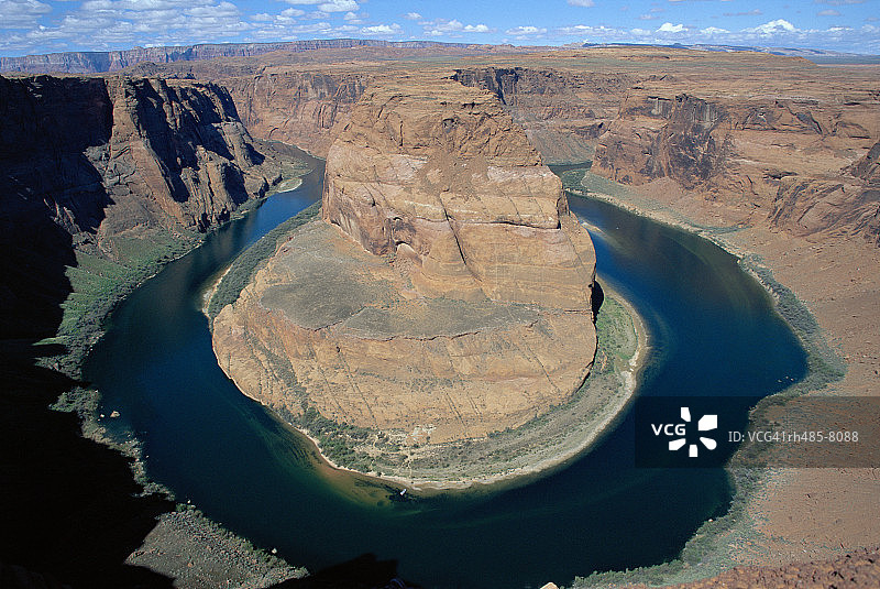 美国亚利桑那州佩吉市科罗拉多河马蹄湾图片素材