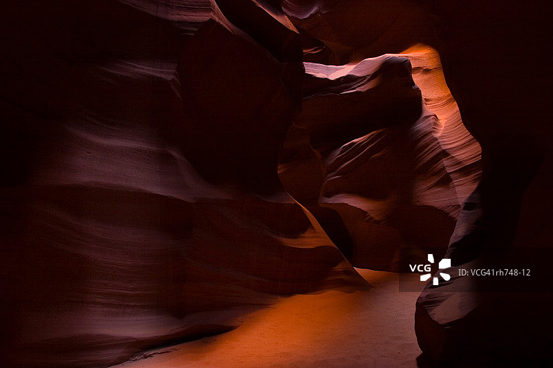 羚羊峡谷上峡，亚利桑那州，美国图片素材