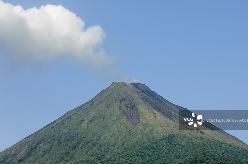哥斯达黎加拉福图纳阿雷纳火山图片素材