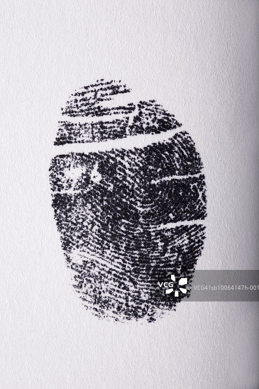 白纸上的指纹图片素材