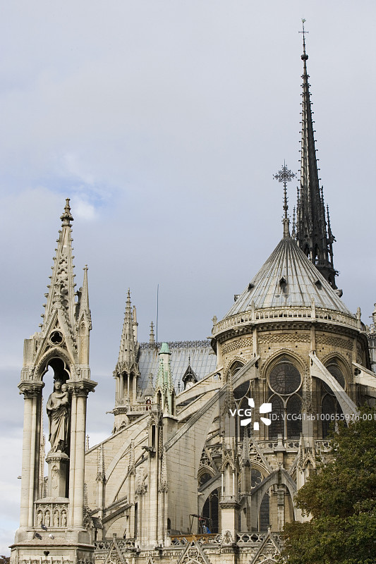 法国巴黎圣母院图片素材