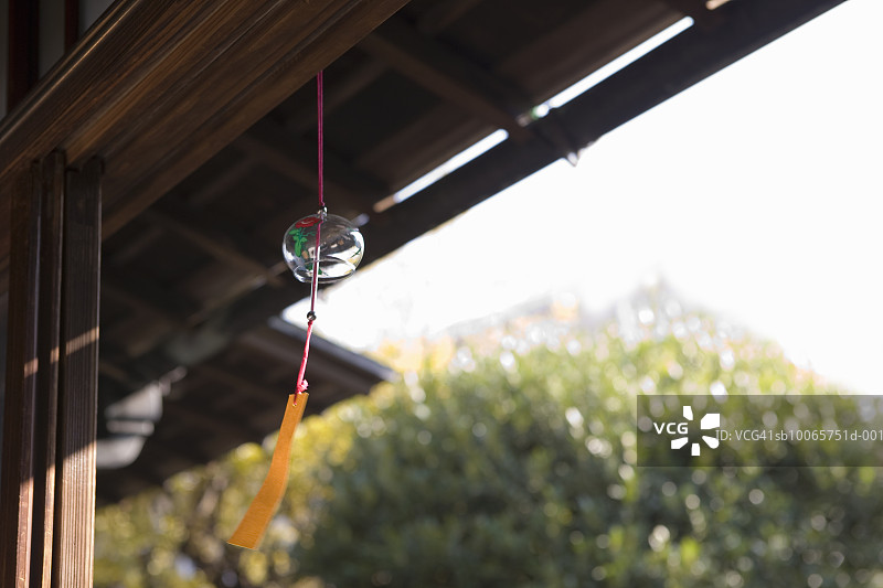 日式风铃特写图片素材